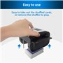 ShuffleBox Mélangeur automatique de cartes S1 avec batterie intégrée rechargeable de 2000 mAh, machine à mélanger ultra silencie