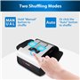 ShuffleBox Mélangeur automatique de cartes S1 avec batterie intégrée rechargeable de 2000 mAh, machine à mélanger ultra silencie