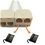 adaptateur téléphonique adaptateur câble d'