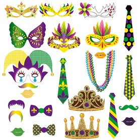 HTGWCG Accessoires de Photomaton de Mardi Gras