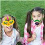 HTGWCG Accessoires de Photomaton de Mardi Gras, Mardi Gras Accessoires Photobooth Cravates Lunettes Masque Accessoires Photo pou