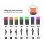 13" 330MM Blind Rivet Nut Gun Rivet Nut Tool Hand INSER NUT Tool Manual Mandrels M3 M4 M5 M6 M8 M10 M12 BT-605