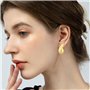IhLux Boucles d'oreilles Gouttes Simili Or/Argent, Jeu de Rôles pour Enfants, Bijoux Boucles d'oreilles Gouttes, Bijoux de Mode 