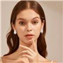 IhLux Boucles d'oreilles Gouttes Simili Or/Argent, Jeu de Rôles pour Enfants, Bijoux Boucles d'oreilles Gouttes, Bijoux de Mode 