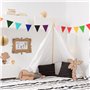 60 Pièces Guirlandes de Drapeaux Feutre Colorée, Fanions Banderole, Bunting de Partie Drapeau pour Mariage Fête Anniversaire Jar
