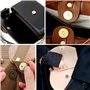 60 Paires bouton pression aimanté 14mm 18mm fermoir magnetique Métal pression aimanté couture set pour Sac en Tissu, Portefeuill