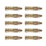 TENGYIF Bouclier Boulons d'Ancrage 10 Pcs Long Bouclier d'Expansion M8 × 60 MM Boulon Bouclier Ancrages pour Murs Solides et Bét