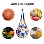 TENGYIF Sac de Filet de Basket-Ball de 2 PCS, Sac à Balle en Maille de Football, Sac de Filet de Volleyball, Sac de Bille de Fil