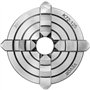 Mophorn Mandrin de Tour à Mâchoire K72-125, Mandrin de Tour Accessoires pour perceuses, Avec 1 x clé en T, Mandrin de Tour à 4 m