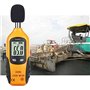 Cadrim Sonomètre numérique portable 30 dB à 130 dB avec écran LCD pour usines et routes