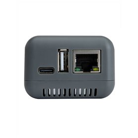 LOYALTY-SECU Serveur d'impression réseau Ethernet vers USB pour Impression d'imprimante USB2.0 Gris Pas de WiFi