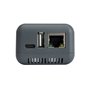 LOYALTY-SECU Serveur d'impression réseau Ethernet vers USB pour Impression d'imprimante USB2.0 Gris Pas de WiFi