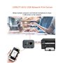 LOYALTY-SECU Serveur d'impression réseau Ethernet vers USB pour Impression d'imprimante USB2.0 Gris Pas de WiFi