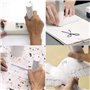 JINHH Machine d'impression portative Tatouage Stylo Jet d'encre d'imprimante portative Stylo d'impression Toutes Les Surfaces Im