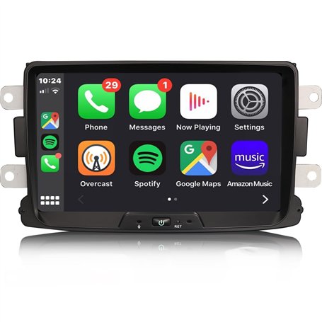 4GO+64GO Android 13 Autoradio GPS Navigateur pour Renault Dacia Duster Sandero Dokker Support Wireless Carplay Android Auto DSP