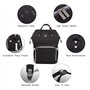 HEYI Sacs à Dos à Langer pour Bébé Sac de Voyage – avec Sacs Isolés, Tissu Imperméable, Grand Capacité Sac à Dos Conception et S