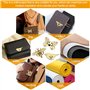 STCRERAG 3 PCS Fermoir de Sac à Main en Alliage de Zinc Papillon Abeille Oiseau Mignon Verrou Tournant Antirouille Lock Sac à Ma