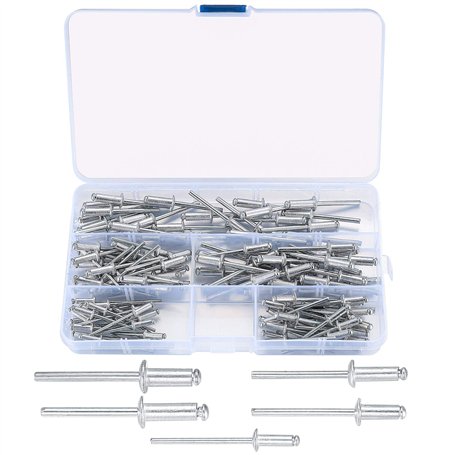 120 Pièces Rivets Aveugles en Aluminium