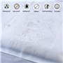 20 Pièces Sac de Rangement de Voyage, Pochette pour Vêtements Voyage, Pochette Sacs d'Emballage Transparent Glissière pour Voyag