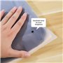 20 Pièces Sac de Rangement de Voyage, Pochette pour Vêtements Voyage, Pochette Sacs d'Emballage Transparent Glissière pour Voyag