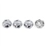 sourcing map 68mm diamètre centre roue cache moyeu Garde protecteur couvrir 6 agrafes 4pcs