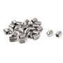 sourcing map Vis Pointeau Conique pour Poignée de Porte Vis Sans Tête Hexagonale M8x12mm Acier Inoxydable 25pcs