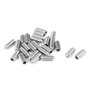 sourcing map Vis Pointeau Conique pour Poignée de Porte Vis Sans Tête Hexagonale M6x16mm 1mm Distance acier inox 25pcs