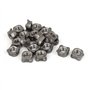 sourcing map soudez Écrous M8 Carré UNC Grossier Carbone Acier Machine Vis Gris Paquet de 20