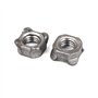 sourcing map soudez Écrous M8 Carré UNC Grossier Carbone Acier Machine Vis Gris Paquet de 20