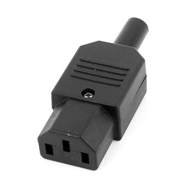 sourcing map IEC 320 C13 Femelle Prise Puissance Connecteur Alimentation Adaptateur AC 250V 10A