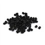 sourcing map Vis Pointeau Conique pour Poignée de Porte Vis Sans Tête Hexagonale M3x4mm acier carbone classe 12.9 100PCS