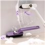 LPAMABA Brosse Rotative 360° pour Joints et Crevasses - 4 Brosse de Nettoyage Multifonction avec Poils Denses (Salle de Bain