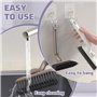 LPAMABA Brosse Rotative 360° pour Joints et Crevasses - 4 Brosse de Nettoyage Multifonction avec Poils Denses (Salle de Bain, Cu