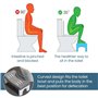 Tabouret de Toilette en Plastique Robuste