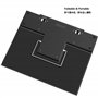Readaeer Support de lecture portable Support livre de cuisine pour cuisine et bureau en métal pliable