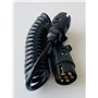 Zephyrix Rallonge Remorque 7 Broches 2m Étanche IP67, Câble Universel en Laiton avec Connecteur Mâle à Mâle Anticorrosion pour C