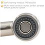 Beelee F103-SP Douchette Robinet Cuisine Remplacement 2 Jets Tête Douchette pour Mitigeur extractible Cuisine, Filetage droit G1
