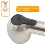 Beelee F103-SP Douchette Robinet Cuisine Remplacement 2 Jets Tête Douchette pour Mitigeur extractible Cuisine, Filetage droit G1