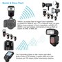 Godox V860II-C TTL Flash pour Canon EOS Caméra 2.4G sans Fil HSS 1/8000s avec Haute Performance Li-ION Batterie Compatible pour 