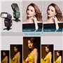 Godox V860II-C TTL Flash pour Canon EOS Caméra 2.4G sans Fil HSS 1/8000s avec Haute Performance Li-ION Batterie Compatible pour 