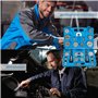 FreeTec Coffret Repousse piston d'étriers de freins pour remplacement de disque Outil et adaptateurs, de mâchoire ou de plaquett