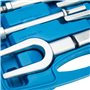FreeTec 5 pièces Kit de Fourche d'extraction de Joint à rotule, Séparateur de Joint à rotule, Extracteur de tête de Tige de Liai