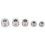 FreeTec 17pcs Kit d'outils de roulement de roues Outil d'extracteur de roulement d’éléments de pression pour le montage et la re