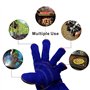 KIM YUAN Gants de soudage en cuir – Résistants à la chaleur/au feu, parfaits pour le jardinage/four/grill/cheminée/poêle/soudeur
