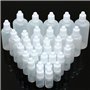 Lot de cinq flacons souples compte-gouttes pour gouttes oculaires