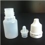 Lot de cinq flacons souples compte-gouttes pour gouttes oculaires, 100 ml, Plastique, 20 ml