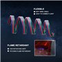 CARLITS 10M 22AWG 4 Broches Câble D'extension RGB Fil Electrique 4x0.32mm² 22 Jauge 33ft Cordon Ligne 4 Conducteurs pour Bande d