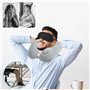 VireEyU Ensemble Voyage : Support de Pieds & Oreiller de Voyage – Hamac de Pieds Réglable avec Masque de Sommeil et Bouchons d'O