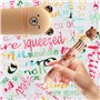 Trousse Silicone Verticale, Kawaii Trousse Porte-Stylo de Table, Ours Trousse à Crayons Scolaire, Cartoon Trousse Porte-Stylo, S