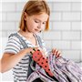 GDFJBG Trousse Ecole 2 en1 en Silicone Souple - Trousse Silicone Verticale, Kawaii Requin Trousse Porte-Stylo de Table,Porte-Plu
